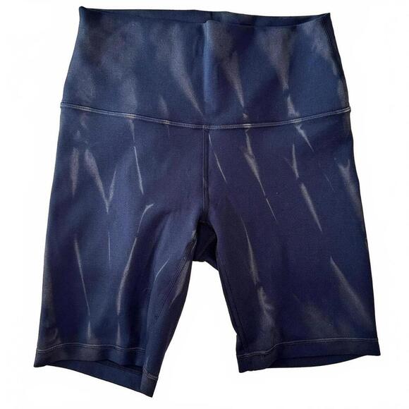 lululemon athletica Pants - EUC Lululemon Wunder Train High-Rise Short 8" Sun-Bleach Wash True Navy  Size 6